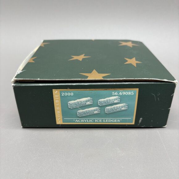 Department 56 Snowbabies Acrylic Ice Ledges Heritage Village 4.5" 56.69085 - Picture 1 of 7